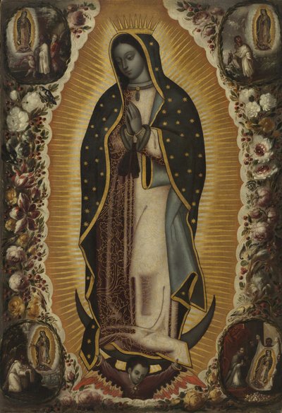 Virgin of Guadalupe by Manuel de Arellano